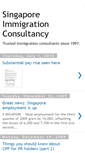 Mobile Screenshot of immigration-singapore.blogspot.com