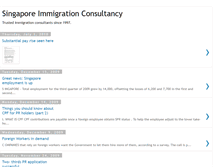 Tablet Screenshot of immigration-singapore.blogspot.com