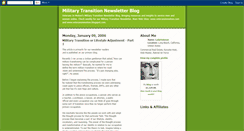 Desktop Screenshot of militarytransitionnewsblog.blogspot.com