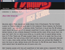 Tablet Screenshot of groupiehighschool.blogspot.com