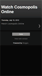 Mobile Screenshot of cosmopolis-full-movie.blogspot.com