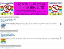 Tablet Screenshot of informacionaborto.blogspot.com