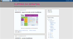 Desktop Screenshot of clippingserafina.blogspot.com