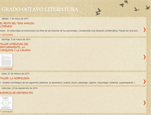 Tablet Screenshot of gradooctavoliteratura.blogspot.com
