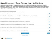 Tablet Screenshot of gamekicker.blogspot.com