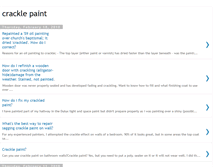 Tablet Screenshot of crackle-paint.blogspot.com