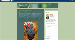 Desktop Screenshot of kayleenknits.blogspot.com