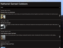 Tablet Screenshot of nathanielsamseloutdoors.blogspot.com