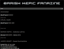 Tablet Screenshot of barishkepic-fanazine.blogspot.com