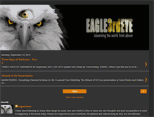 Tablet Screenshot of eagle3rdeye.blogspot.com