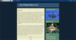 Desktop Screenshot of carpfishingtuition.blogspot.com