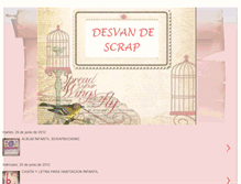 Tablet Screenshot of desvandescrap.blogspot.com