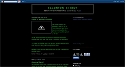 Desktop Screenshot of edmontonnrg.blogspot.com