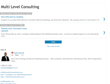 Tablet Screenshot of multilevelconsulting.blogspot.com