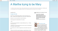 Desktop Screenshot of amarthatryingtobemary.blogspot.com