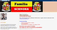 Desktop Screenshot of familiaschnorr.blogspot.com