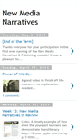 Mobile Screenshot of newmedianarrativesonline.blogspot.com
