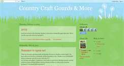 Desktop Screenshot of countrycraftgourds.blogspot.com