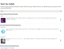 Tablet Screenshot of ahfadz-seni.blogspot.com