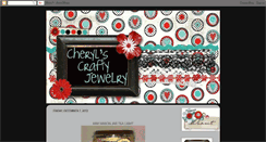 Desktop Screenshot of cherylscraftyjewelry.blogspot.com