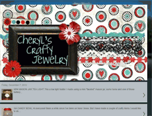 Tablet Screenshot of cherylscraftyjewelry.blogspot.com