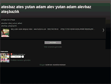 Tablet Screenshot of alevyutanadam.blogspot.com