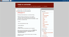 Desktop Screenshot of fabaonacontramao.blogspot.com