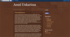 Desktop Screenshot of anssiunkarissa.blogspot.com