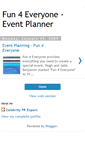 Mobile Screenshot of fun4everyone-eventplanner.blogspot.com
