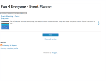 Tablet Screenshot of fun4everyone-eventplanner.blogspot.com