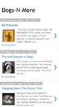 Mobile Screenshot of dogs-n-more.blogspot.com