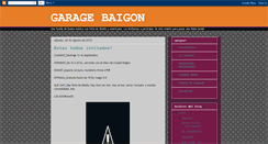 Desktop Screenshot of garage-baigon.blogspot.com