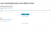 Tablet Screenshot of localsinglesactions.blogspot.com