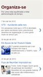 Mobile Screenshot of organiza-se.blogspot.com