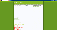 Desktop Screenshot of bnews24.blogspot.com