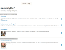Tablet Screenshot of mammalykke.blogspot.com