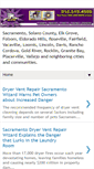 Mobile Screenshot of dryerventrepairsacramento.blogspot.com