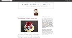 Desktop Screenshot of marcelproustsallskapet.blogspot.com