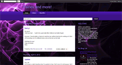 Desktop Screenshot of fariesandmore.blogspot.com