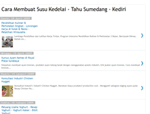 Tablet Screenshot of cara-buat-sari-kedelai-tahu-sumedang.blogspot.com