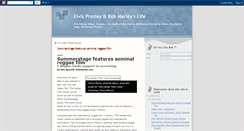 Desktop Screenshot of elvispresleyclub.blogspot.com