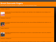 Tablet Screenshot of brockduncumbrogers.blogspot.com