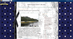 Desktop Screenshot of bringhurstblog.blogspot.com