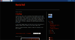 Desktop Screenshot of mentalhell69.blogspot.com