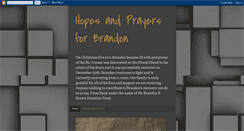 Desktop Screenshot of brandonrbrown.blogspot.com