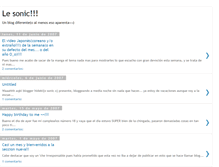 Tablet Screenshot of lesonic.blogspot.com