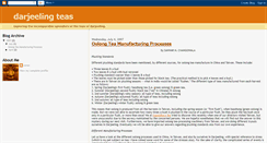 Desktop Screenshot of darjeelingteas.blogspot.com