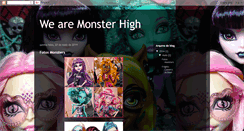 Desktop Screenshot of monsterhigh4ever.blogspot.com