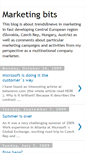 Mobile Screenshot of marketingbits.blogspot.com