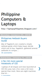 Mobile Screenshot of laptopsphilippines.blogspot.com